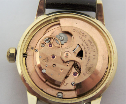 Vintage Solid 14k Gold OMEGA SEAMASTER 