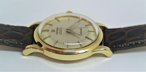 Vintage 14k OMEGA SEAMASTER CHRONOMETER Automatic Watch Ref 9082 Cal ...