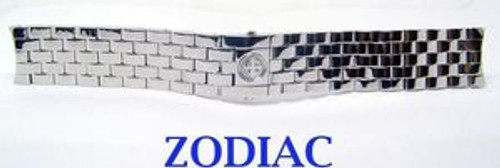New ZODIAC S/Steel Bracelet for Ref. Z01301* 20 mm 6 1/4 inches Long