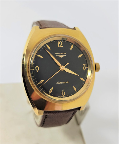 Vintage 18k GP LONGINES ULTRA-CHRON Automatic DATE Watch Cal.431 EXLNT ...