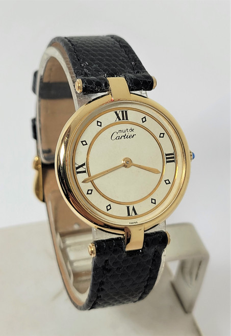 Cartier Tank Paris 18k Gold Ladies Watch In Not Applicable