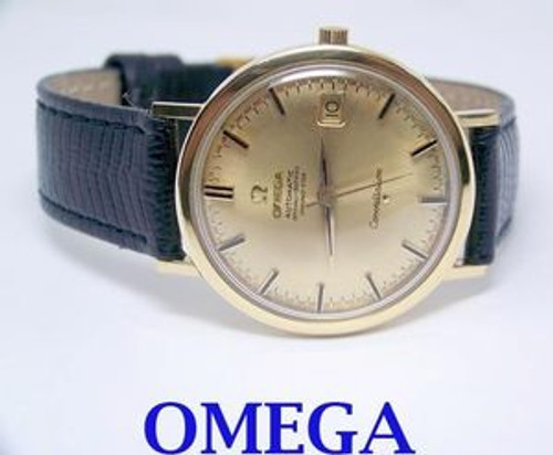 18k OMEGA CONSTELLATION Automatic Watch 1960s Cal 505* PAI PAN 18k Dial ...