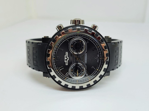 Men's DeWITT Academia Black Stream Automatic Chronograph watch AC.6005.37.1 EXLNT
