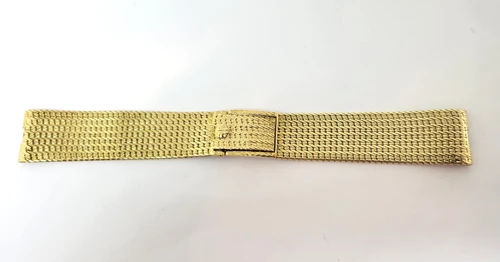 SOLID 18k Yellow GOLD PATEK PHILIPPE Watch Bracelet 18 mm Logs 47 grams for 2591