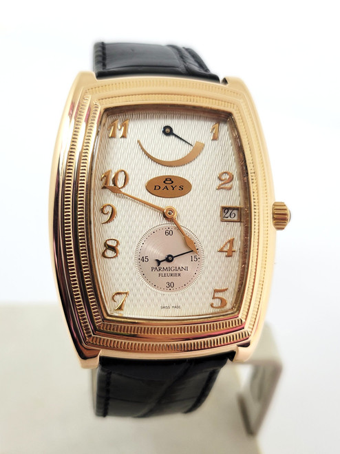 Men's 18k Rose Gold PARMIGIANI FLERIUER IONICA 8 days Winding Watch* EXLNT