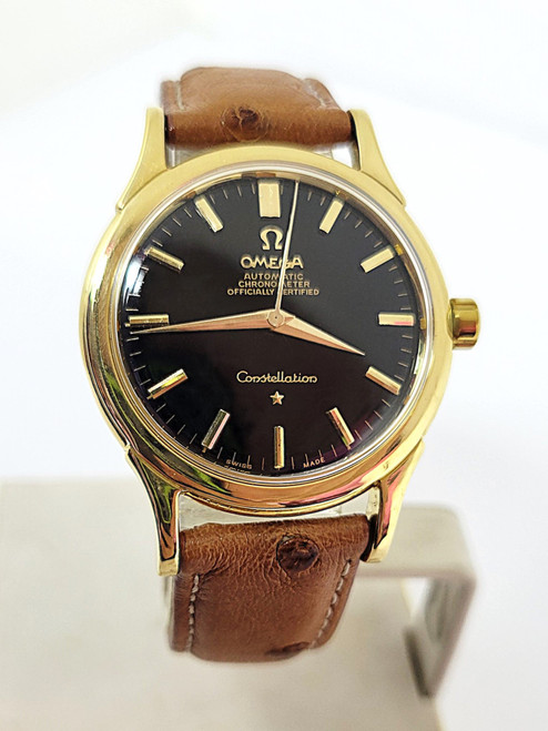 Vintage 18k OMEGA CONSTELLATION Automatic Watch 2782 c.1954 Cal.354* EXLNT