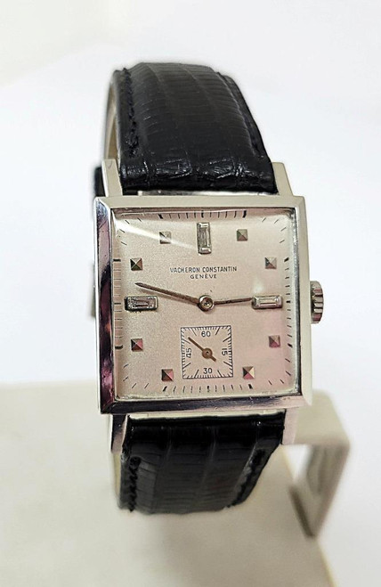 Vintage Platinum VACHERON CONSTANTIN Mens Winding Watch Cal 457 EXLNT* RARE
