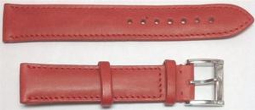 Genuine BEDAT & Co Red Color watch band 17 mm Matte finish with Original Buckle