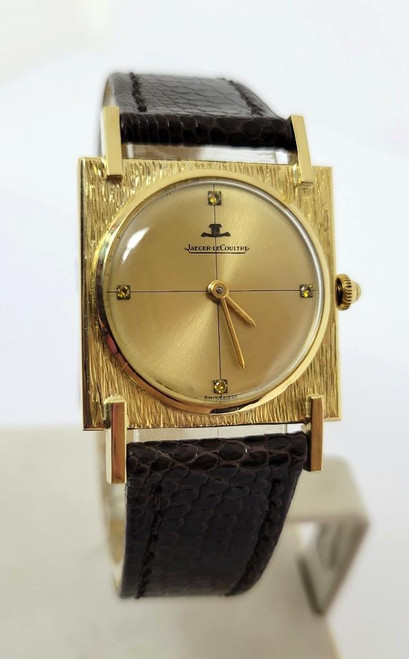 Vintage Mens 18k JAEGER-LeCOULTRE Winding Watch Cal K818/1C c.1960s* 1949 EXLNT