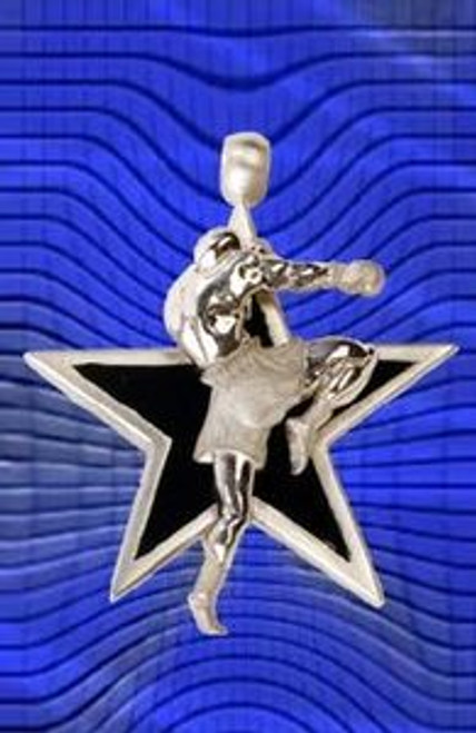 Star Glory SILVER Muay Thai / Boxing pendant