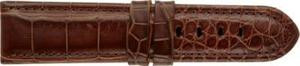 Genuine ALLIGATOR watch band BROWN color 24mm PANERI
