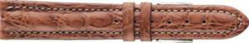 Genuine CROCODIAL watch band TAN color 18, 20, 22 mm