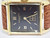 Vintage 18k Gold VACHERON CONSTANTIN Mens Winding Watch Black Dial Cal 458 EXLNT