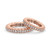 MONSARAJE Orbits 18k Rose Gold Ring With Diamonds 