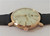 Vintage 18k Rose GIRARD PERREGAUX SEA HAWK Mens Winding 17J Watch c.1960s* EXLNT