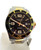 Mens Two Tone S/Steel LONGINES Hydro Conquest Automatic Black Dial Watch L3.742.3
