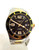Mens Two Tone S/Steel LONGINES Hydro Conquest Automatic Black Dial Watch L3.742.3