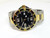 Mens Two Tone S/Steel LONGINES Hydro Conquest Automatic Black Dial Watch L3.742.3