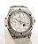 Mens White Hublot King Power Big Bang Titanium & Zirconium Watch 709.ZE.2110.RW