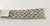 SOLID 18k White GOLD PATEK PHILIPPE Watch Bracelet 17 mm 44.6 grams* EXLNT