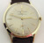 Vintage 14k ULYSSE NARDIN CHRONOMETER Winding Watch Cal N10 c.1960s EXLNT