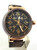 LOUIS VUITTON Watch TAMBOUR GM 38MM QA139 Quartz S/Steel PVD & 18k Rose Gold