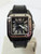 Black PVD Unisex CARTIER SANTOS 100 Black Dial Automatic Watch Ref 2878* Good