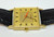 18K Gold JUVENIA MACHO Mens 25J AUTOMATIC Watch Ref 8902 Honeycomb Dial* EXLNT