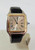 UNISEX Steel/18k Rose CARTIER SANTOS Dumont Watch Ref W2SA0011* EXLNT* BOX
