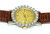 Solid 14k OMEGA 7131GY Winding Ladies Watch With 1.70 ct Factory Diamonds EXLNT