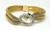 Solid 14k OMEGA A7889 Winding Ladies Watch With 0.30 ct Factory Diamonds EXLNT