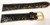 New Black color ALLIGATOR print watch Band Shiny 19 x 16 mm