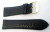 Genuine ALLIGATOR Watch Band Black 24 x 20 mm REGULAR