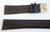 Genuine ALLIGATOR Watch Band BROWN 22 x 18 mm REGULAR size
