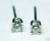 0.15 CT DIAMOND STUD EARRINGS in W/ GOLD G / SI-1