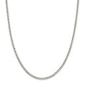 Sterling Silver Polished 3.15-5.00 mm Curb Chain 