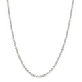 Sterling Silver 3.0mm Rolo Light Chain