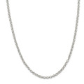 Sterling Silver 4.0mm Rolo Chain