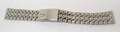 S/Steel BULOVA Watch Bracelet by DUCHESS USA 18 mm in Good Condition​