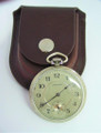 Vintage White Goldfilled HOWARD 17 Jewels Mens Pocket watch c.1920s* 44 mm EXLNT