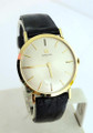 Vintage Unisex Solid 14k OMEGA 17J Winding Watch c.1967 Cal.620* Box & Papers