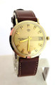 Vintage Solid 14k JULES JURGENSEN Mens Winding Watch 1960s* EXLNT* SERVICED