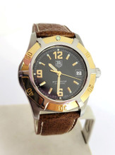 S/Steel & 18k Mens TAG HEUER PROFESSIONAL 200m Watch Ref ZA7315