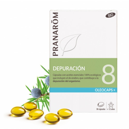 Pranarom oleocaps 8 depuración 30 capsulas
