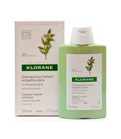 Klorane champú anticaspa extracto de mirto 200 mL Klorane champú anticaspa extracto de mirto 200 mL