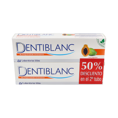 DENTIBLANC PASTA DENTAL BLANQ 2X100ML   
