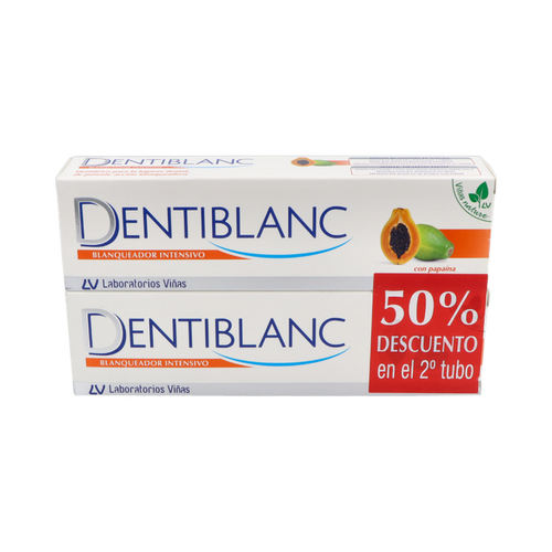 DENTIBLANC PASTA DENTAL BLANQ 2X100ML   