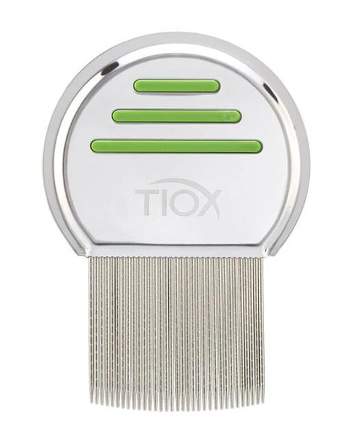 Lendrera antipiojos y liendres de acero inoxidable tiox