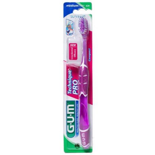 Cepillo gum 528 pro compacto medio Cepillo gum 528 pro compacto medio