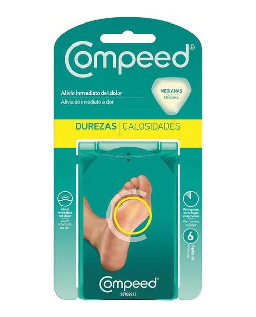 Durezas medianas compeed Durezas medianas compeed